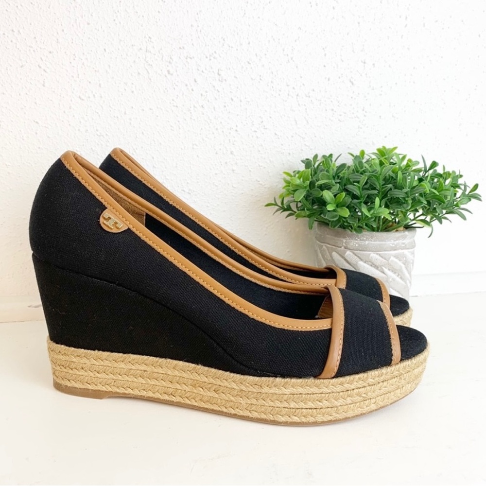 Tory Burch Majorca 85MM Logo Wedge